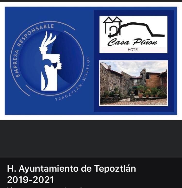 Hotel Casa Pinon Tepoztlán Kültér fotó